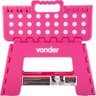 Banqueta Plástica Dobrável Rosa 220mm Vonder - 3