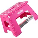 Ver imagem 5 de Banqueta Plástica Dobrável Rosa 220mm Vonder