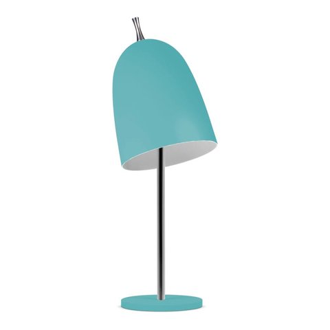 Abajur 7735 Azul-18x45cm-1L-Soq G9 Max 40W-Bivolt