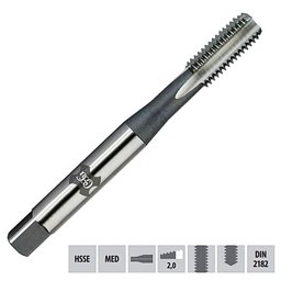 Macho para Máquina Hsse Bsw 5/16 X 18 Mt 290/3 - Din 2182 - Osg - 1