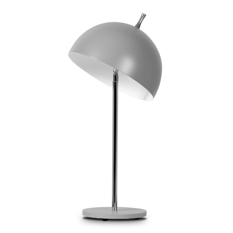 Abajur 7625 Prata-16x50cm-1L-Soq G9 Max 40W-Bivolt