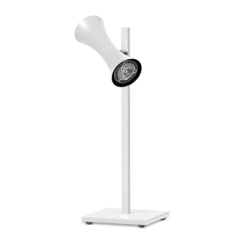 Abajur 7915 Branco-13x39cm-1L-Soq Gu10 Max 50W-Bivolt