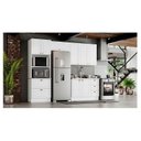 Ver imagem 3 de Cozinha Modulada Americana 4 Peças Branco Hp – Henn