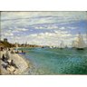 Regata em Sainte-Adresse - Monet - Tela 50x68 Para Quadro - 1