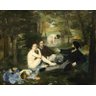 Almoço na Relva - Manet - Tela 50x64 Para Quadro - 1