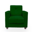 Ver imagem 5 de Sofá + 1 Poltrona para Sala de Estar Moderno Confortável Veneza Suede