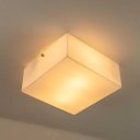 Ver imagem 4 de Luminária de Sobrepor Acrílico 15x15cm 110/220V - Bivolt  Soquete E27