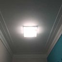 Ver imagem 3 de Luminária de Sobrepor Acrílico 15x15cm 110/220V - Bivolt  Soquete E27