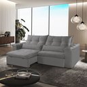 Ver imagem 1 de Sofá Retrátil e Reclinável Exclusive 250cm Braço 25cm Meu Sofá Online