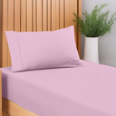 Ver imagem 2 de Jogo de Lençol Cama Solteiro 200 Fios Algodão 3 Peças Ponto Palito Anti-pilling com Toque Suave Prem