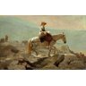 Montanhas Brancas - Homer - Tela 60x94 Para Quadro - 1