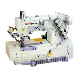 Máquina Costura Industrial Galoneira Eletrônica Base Plana SS666364AST Sun Special - 1