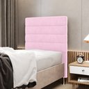 Ver imagem 1 de Cabeceira Atlas 90 para Cama de Solteiro Z-021 Sued Rosa Bebê Aradecor