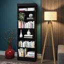 Ver imagem 4 de Estante para Livros 5 Prateleiras Livreiro Organizador Moderno Industrial Preto