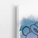 Ver imagem 3 de Coelho Azul Animais Colorido Infantil Quadro Canvas 60x40cm
