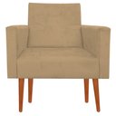 Ver imagem 3 de Kit 2 Cadeira Poltrona Consultório Escritório Recepção Reforçadas Nina Capuccino