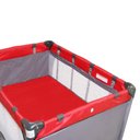 Ver imagem 4 de Berço Cercado Portátil Vira Chiqueirinho Compact Vermelho