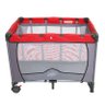Berço Cercado Portátil Vira Chiqueirinho Compact Vermelho - 3