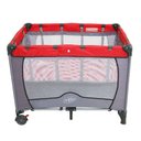 Ver imagem 3 de Berço Cercado Portátil Vira Chiqueirinho Compact Vermelho