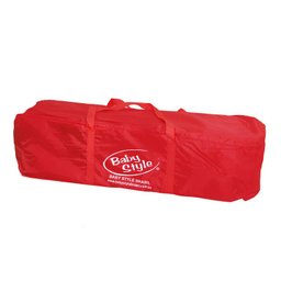 Berço Cercado Portátil Vira Chiqueirinho Compact Vermelho - 2