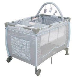 Berço Plus Trocador Desmontável Folhas Baby Style - 1