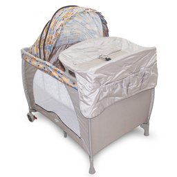 Berço Zooper Elefante Portátil com Trocador Baby Style - 2 Berço Zooper Elefante Portátil com Trocador Baby Style - 2