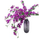 Ver imagem 2 de Kit 10 Galhos Flores Bouganville 76cm Roxo Artificiais