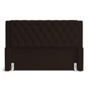 Ver imagem 4 de Cabeceira Atena para Cama Box King Size 195cm Capitonê com Frame Suede Marrom - Desk Design