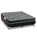 Ver imagem 1 de Cama Box King: Colchão Espuma D33 Probel ProDormir Advanced Mega Resistente + Base CRC Suede Black(1