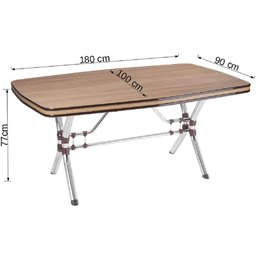 Mesa de Jantar Damasco 180x100cm 08 Lugares Novabras - Novabras Carvalho/cromado/tabaco - 2 Mesa de Jantar Damasco 180x100cm 08 Lugares Novabras - Novabras Carvalho/cromado/tabaco - 2