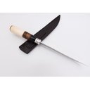 Ver imagem 3 de Faca Aço Inox Churrasco e Cozinha 8 Polegadas