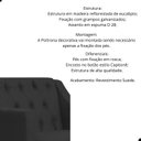 Ver imagem 2 de Poltrona Decorativa Gênises Suede Recepção Escritório