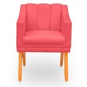 Ver imagem 4 de Kit com 2 Cadeiras Poltrona para Sala Moderna e Confortável Mila Suede