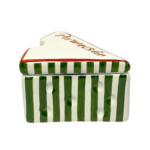 Porta Queijo Ralado Gourmet Ceramica Verde Luiz Salvador