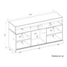 Rack Dili 120 para Tv 50 Polegadas - Dj Moveis - 4