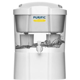 Aparelho Purificador Ecológico Branco/Cristal Refil Vida - 1