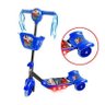 Patinete Musical Sonoro Luminoso 3 Rodas Freio Traseiro - 1