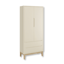 Ver imagem 3 de Quarto de Bebê Berço Evolution + Guarda Roupa 2 Portas Classic Areia Madeira Natural