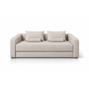Ver imagem 1 de Sofá-Cama Atacama | Conforto Máximo com Assento de 22cm e Função Cama:Linho Bege Escuro