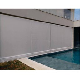 Toldo Cortina Cinza - 3,20m x 2,20m - kit completo - 1