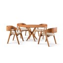 Ver imagem 3 de Conjunto de Mesa Redonda 120cm com 4 Cadeiras Luna