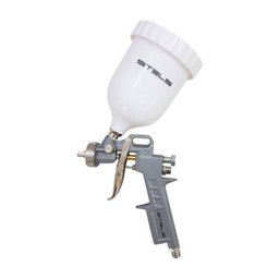 Pistola de Pintura 600ml Tipo Gravidade Stels e 3 Bicos 1.2mm, 1.5mm e 1.8mm - 3