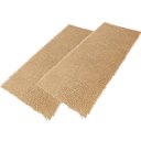 Ver imagem 1 de Kit 2 Passadeira Antiderrapante Bolinha 1,00m X 50 Cm Khaki