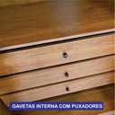 Ver imagem 5 de Guarda Roupa Casal Prime 06 Portas 06 Gavetas Reflecta e Pé 100% MDF Yescasa Off White/Cinamomo