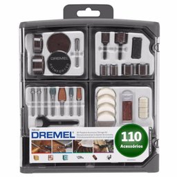 Retífica Dremel Série 3000 com Kit 120 Acessórios DREMEL - 3