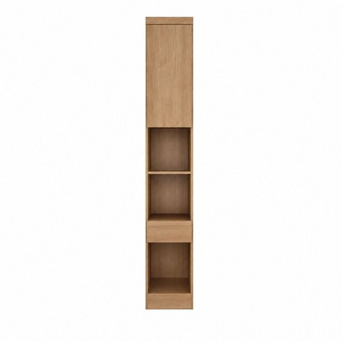 Módulo de Guarda Roupa Mesa de Cabeceira 1 Porta 1 Gaveta 100% MDF Cairo