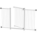 Ver imagem 1 de GRADE PORTÃO PET BEBÊ DIVISOR AMBIENTE 123 a 128 CM BRANCO