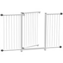 Ver imagem 3 de GRADE PORTÃO PET BEBÊ DIVISOR AMBIENTE 123 a 128 CM BRANCO