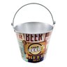 Balde De Gelo Para Cerveja Estampado Em Metal Galvanizado 4, - 3