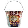 Balde De Gelo Para Cerveja Estampado Em Metal Galvanizado 4, - 1